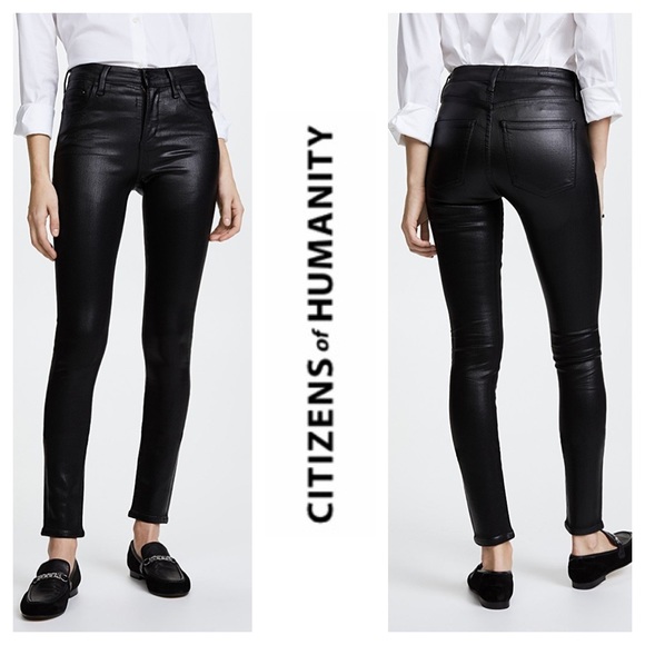 Citizens Of Humanity Denim - Citizens of Humanity High Rise Rocket Black Jeans
